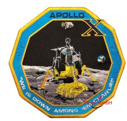 Picture of Apollo 10 Stoffaufnäher Abzeichen Gedenkabzeichen